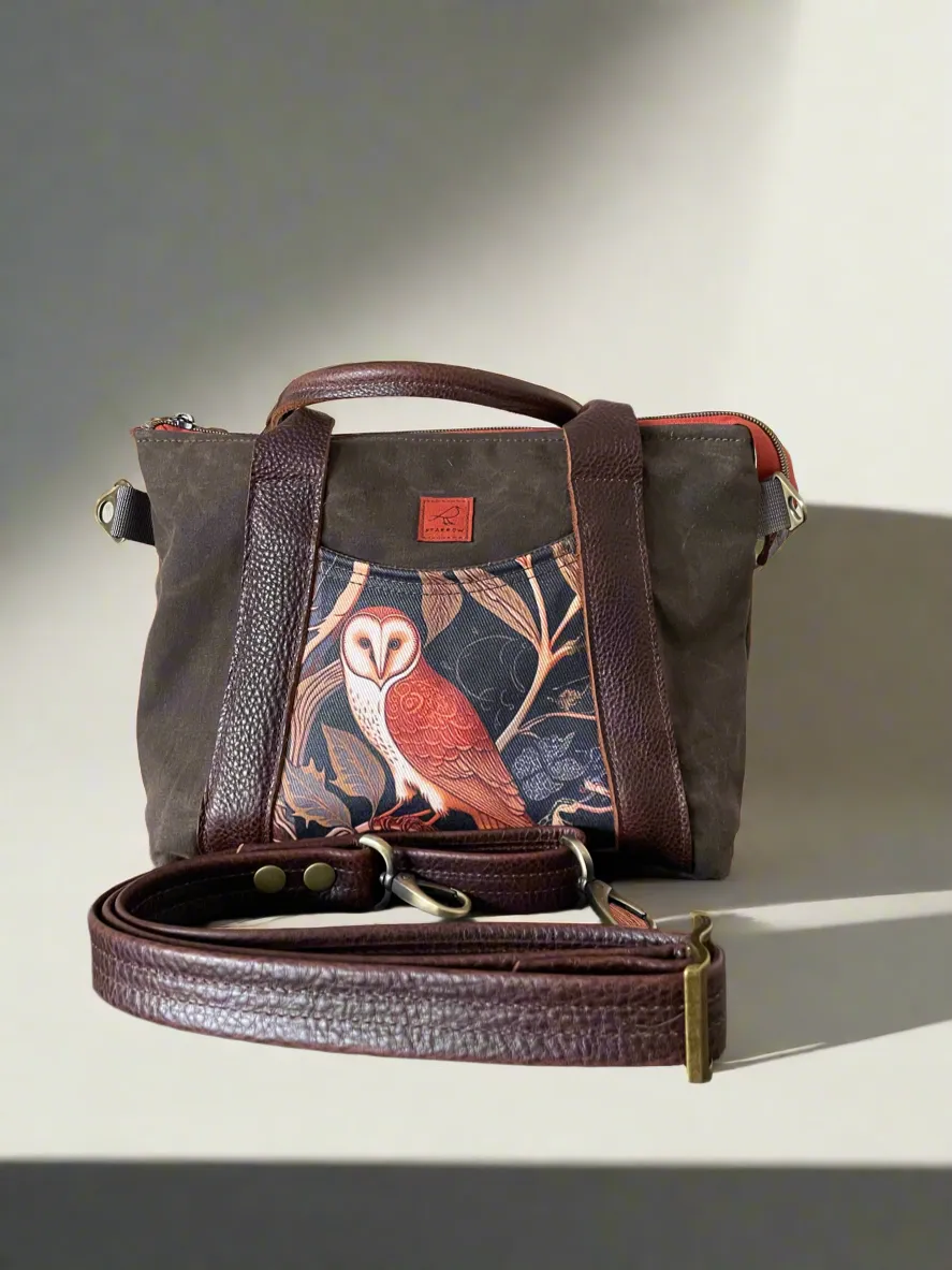 Oxbow Mini Tote/Crossbody, 3/4 scale