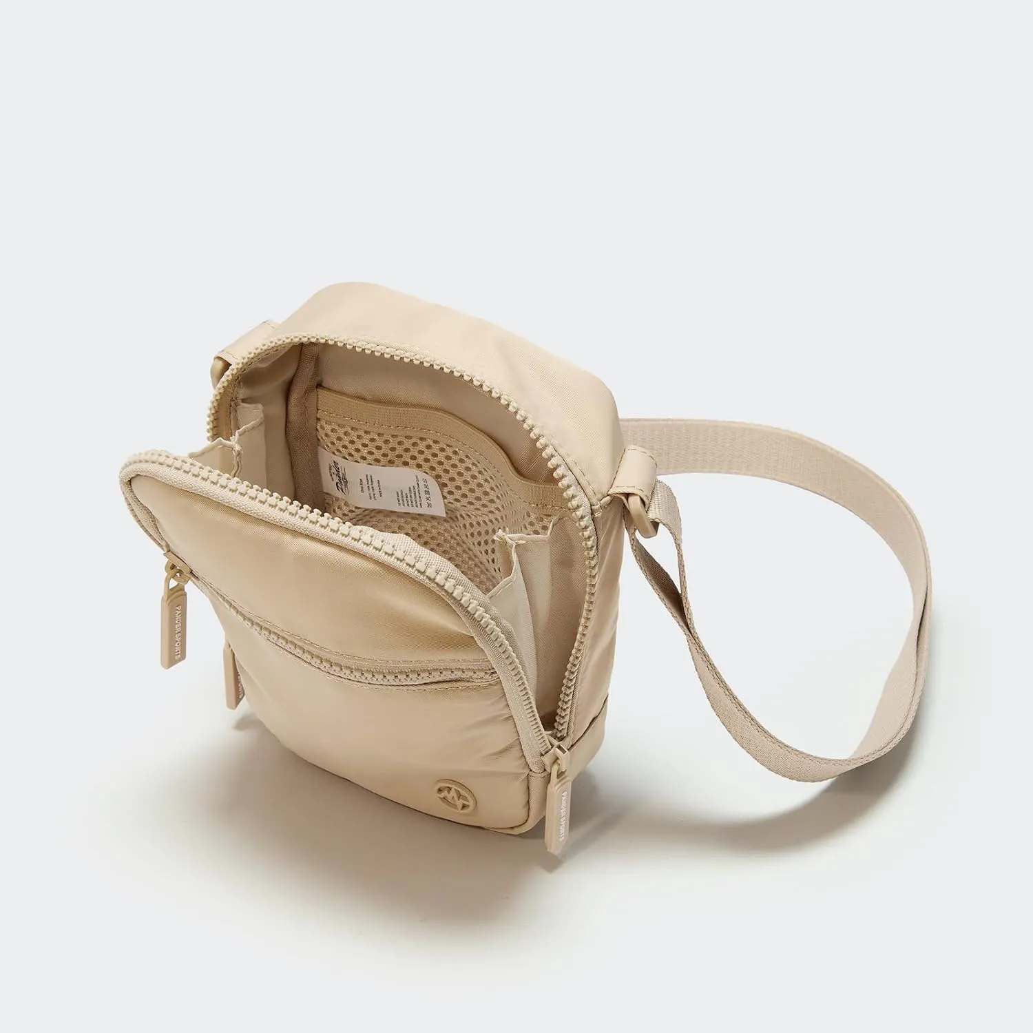 Pander Water-Repellent Crossbody Bag with Adjustable Strap - Perfect for Travel and Everyday Use.