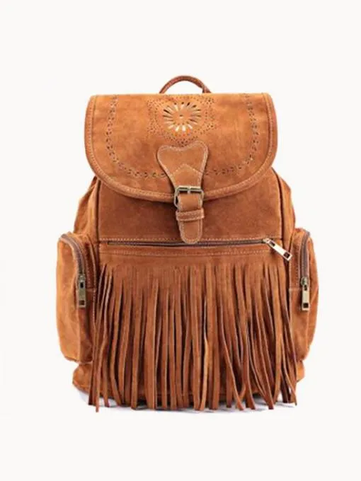 Peru Tassel Backpack