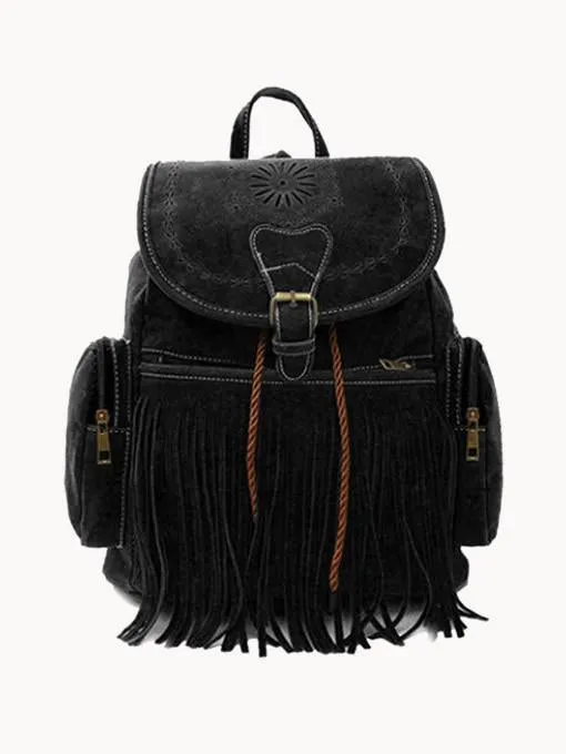 Peru Tassel Backpack