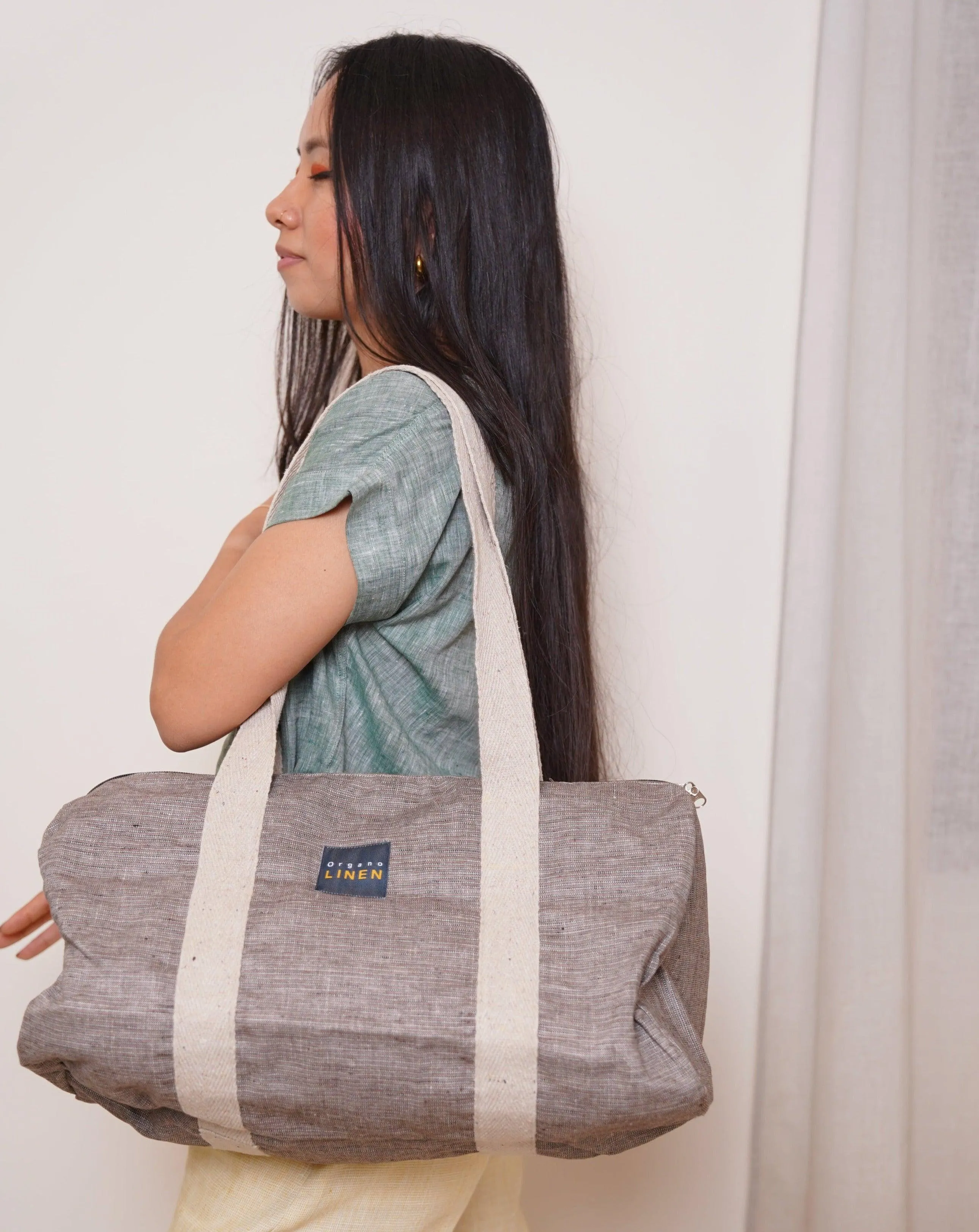Pure Linen Travel Bag ROOT