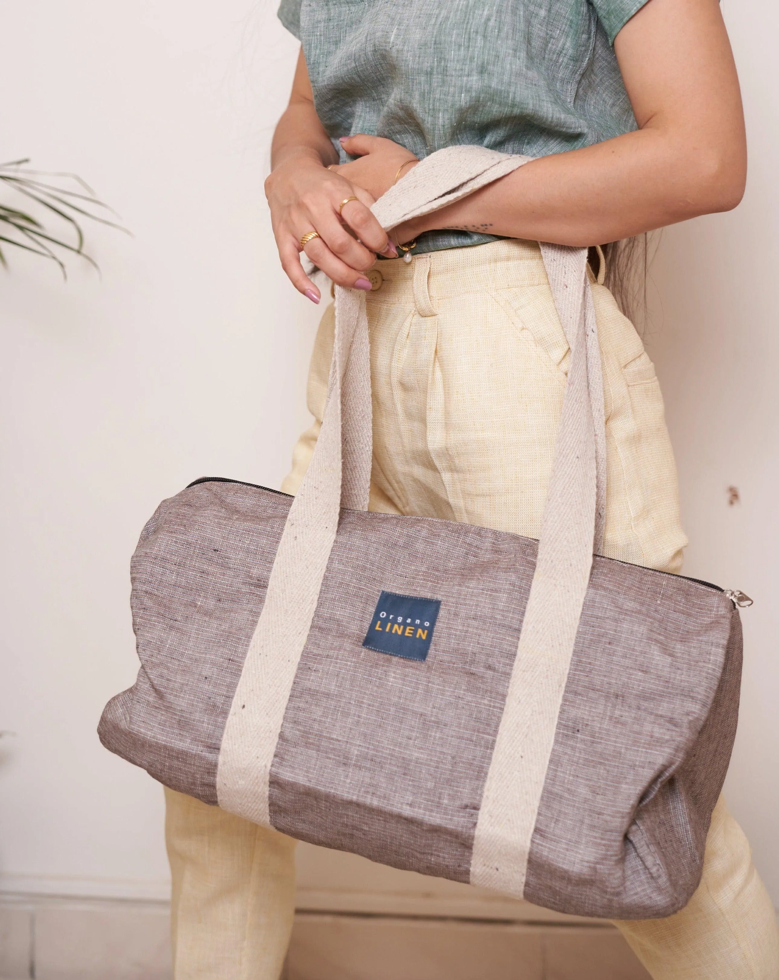 Pure Linen Travel Bag ROOT