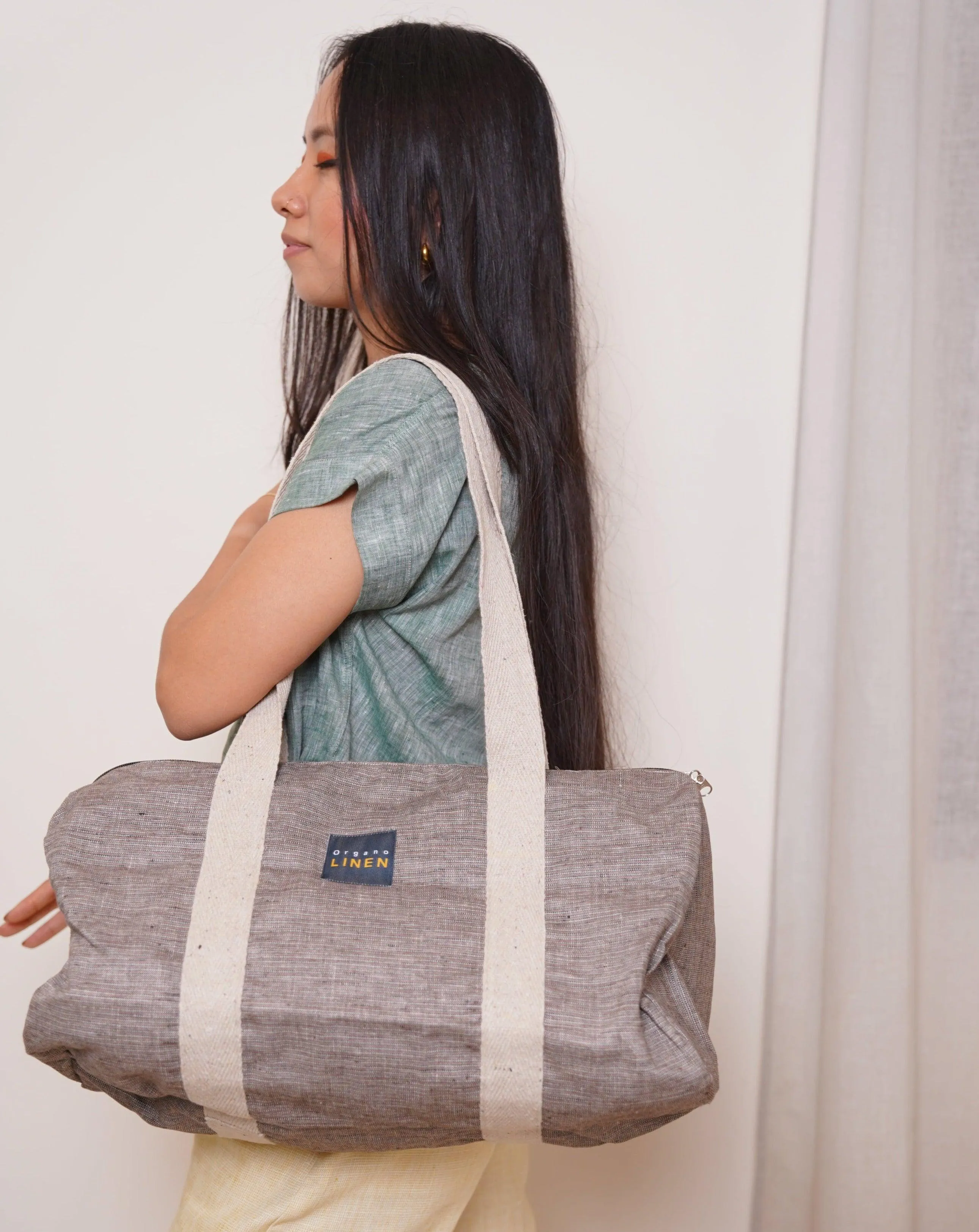 Pure Linen Travel Bag ROOT