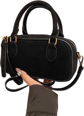Retro Boston Hand-Held Pillow Bag Fashionable Single Shoulder Crossbody Bags