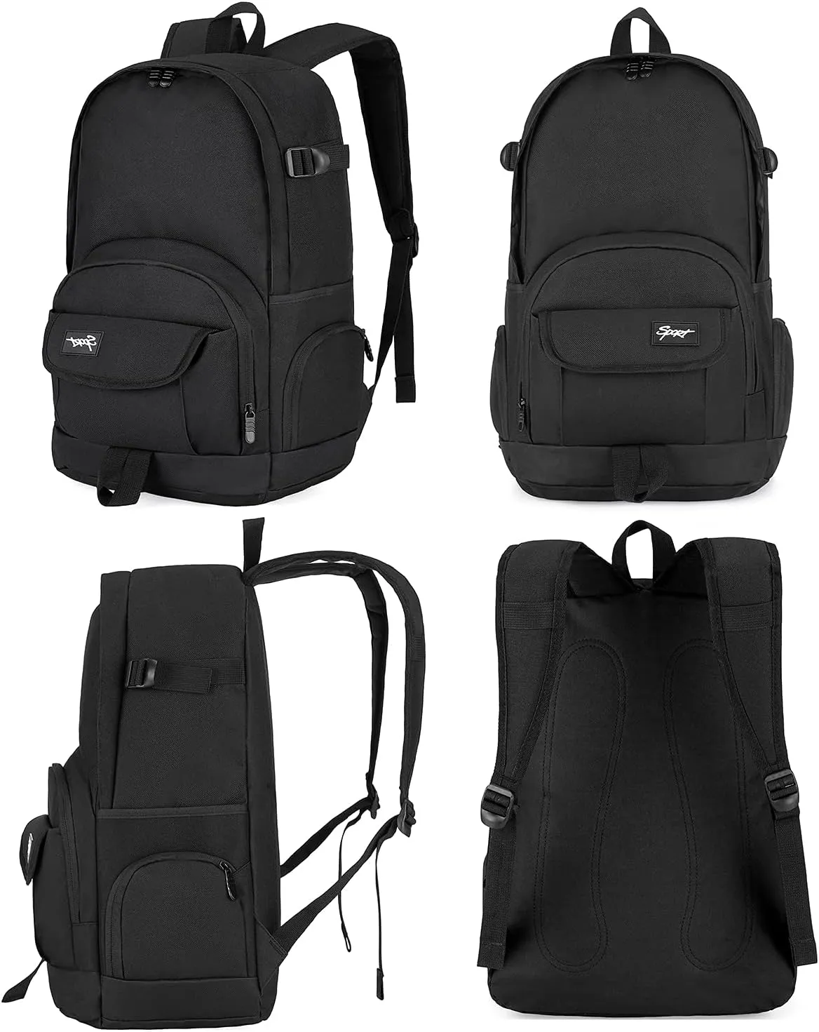 rickyh style School Backpack Travel Bag for Men & Women Lightweight College Back Pack with Laptop Compartmen
