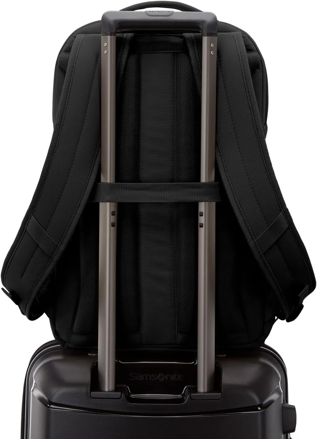 Samsonite Better Than Basic Backpack - Dedicated Laptop Compartment, Quick Stash Front Pockets and Lightweight Breathable Airmesh - Black
