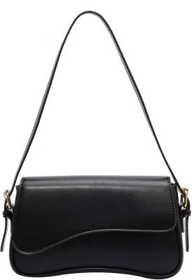 Shoulder Bag for women Y2K Crossbody Vegan Leather Purse Straps Retro Clutch Hobo Hadbags with 2 Removable