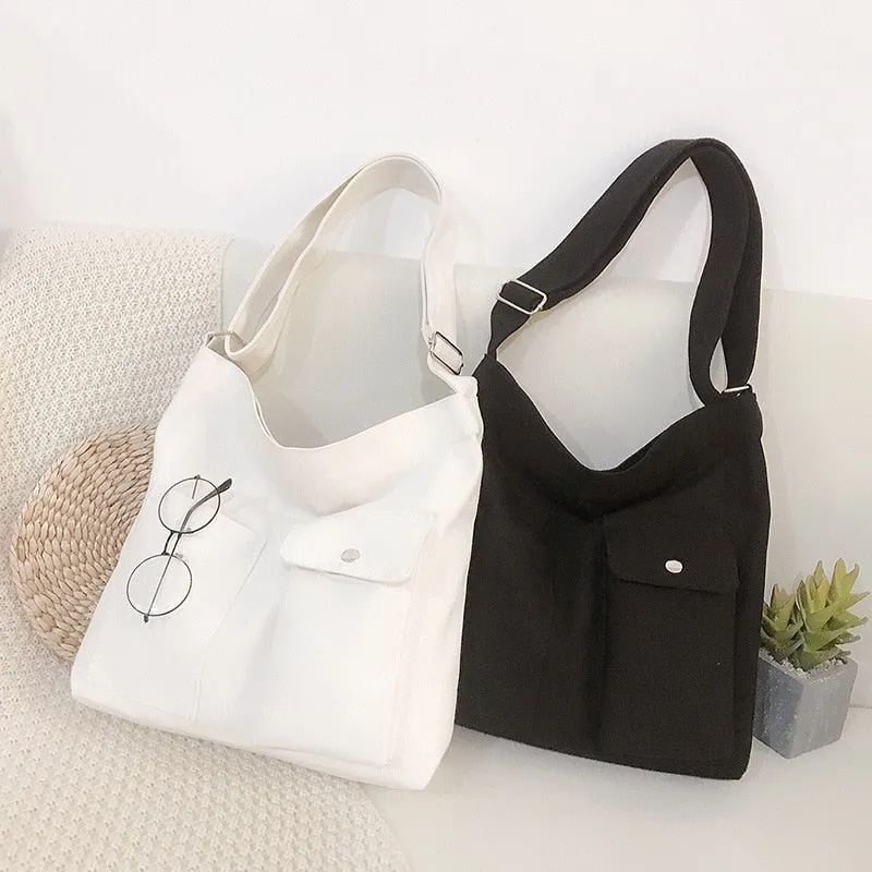 Simple and Basic Crossbody Tote Bags