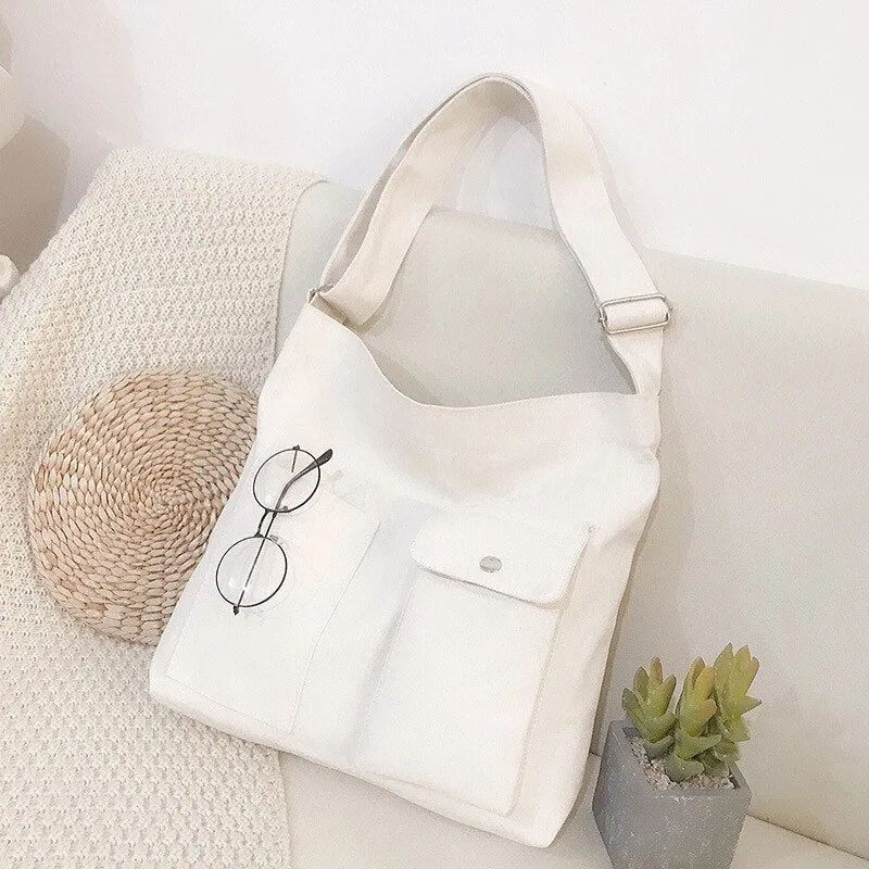 Simple and Basic Crossbody Tote Bags