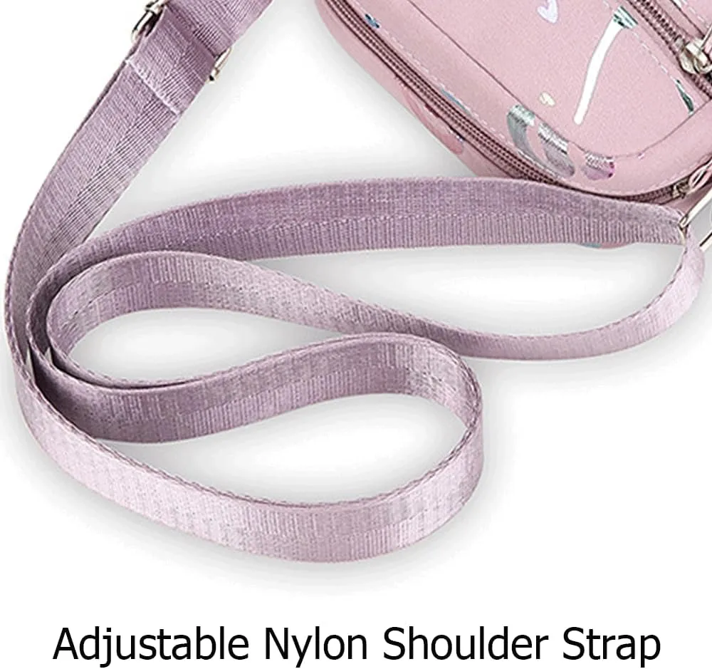 Small Messenger Bag for Men Women, Mini Crossbody Bag Shoulder Bag Travel Bag Multi Pocket Purses Soft Satchel Bag