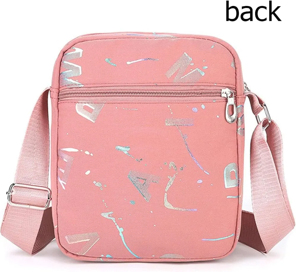 Small Messenger Bag for Men Women, Mini Crossbody Bag Shoulder Bag Travel Bag Multi Pocket Purses Soft Satchel Bag