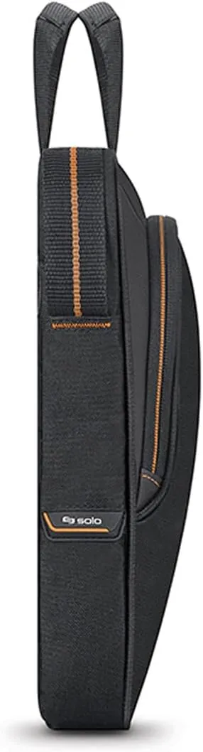 Solo New York Briefcase - Laptop Carrying Bag for Women & Men, Brief for Travel & Work, Adjustable Shoulder Strap - Ace Slim