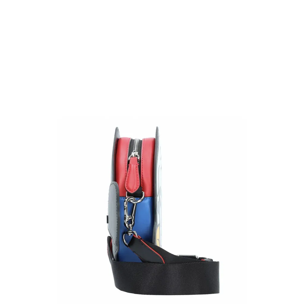 Sophisticated Leather Crossbody Bag with Removable Strap