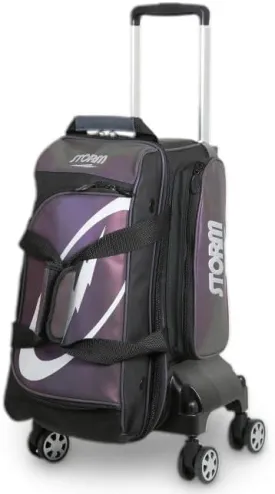 Storm 2 Ball Rolling Thunder Signature Bowling Bag - Black/Opal