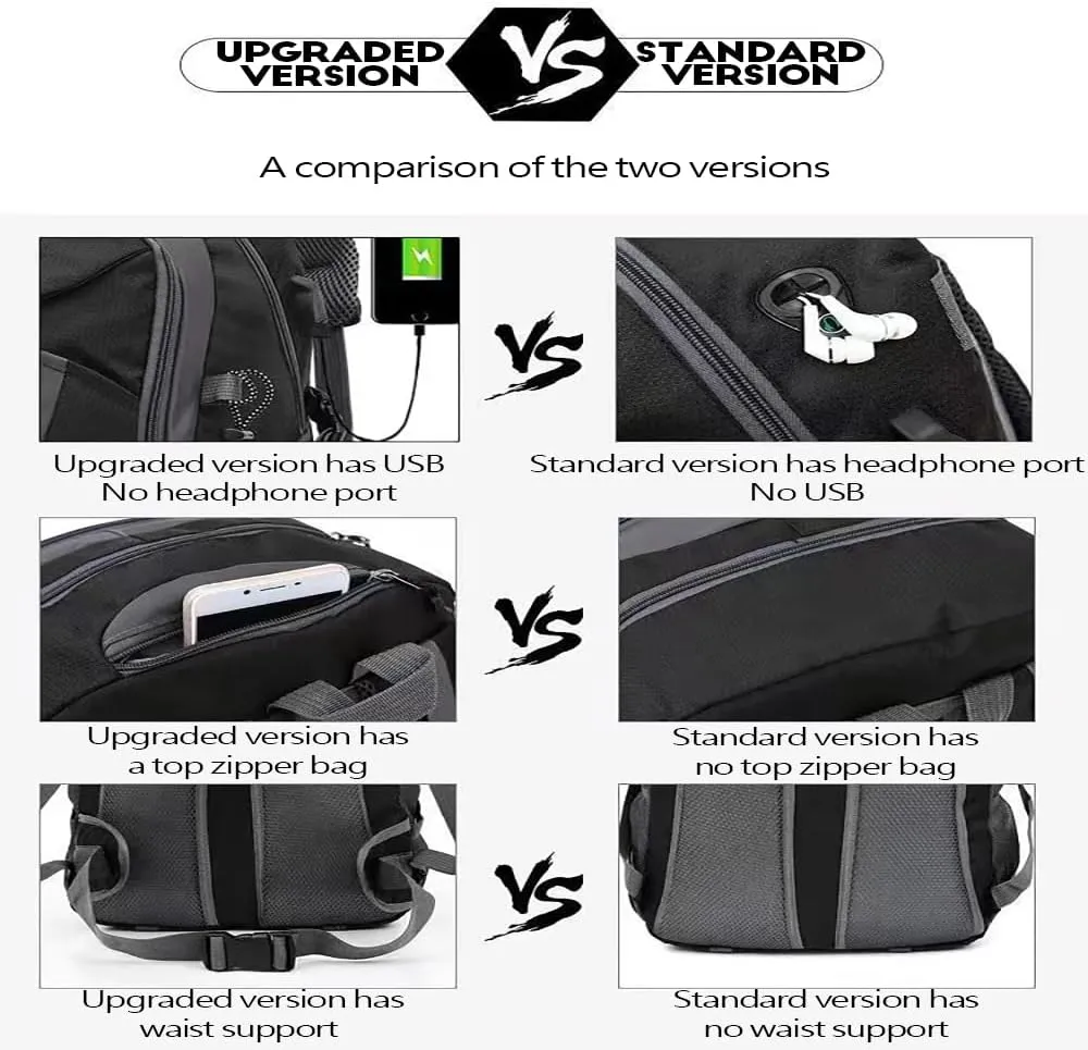 Student Laptop Backpack, Durable Laptops Backpack with USB Port, Headphone Port, College Computer Bag Gift for Men&Women (upgraded version, green)