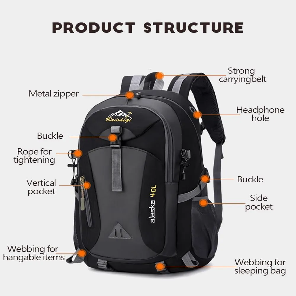 Student Laptop Backpack, Durable Laptops Backpack with USB Port, Headphone Port, College Computer Bag Gift for Men&Women (upgraded version, green)