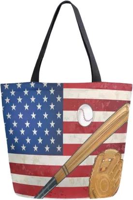Stylish Print Extra Large Shoulder Tote Bag for Beach Travel Weekender Gym Grocery Shopping