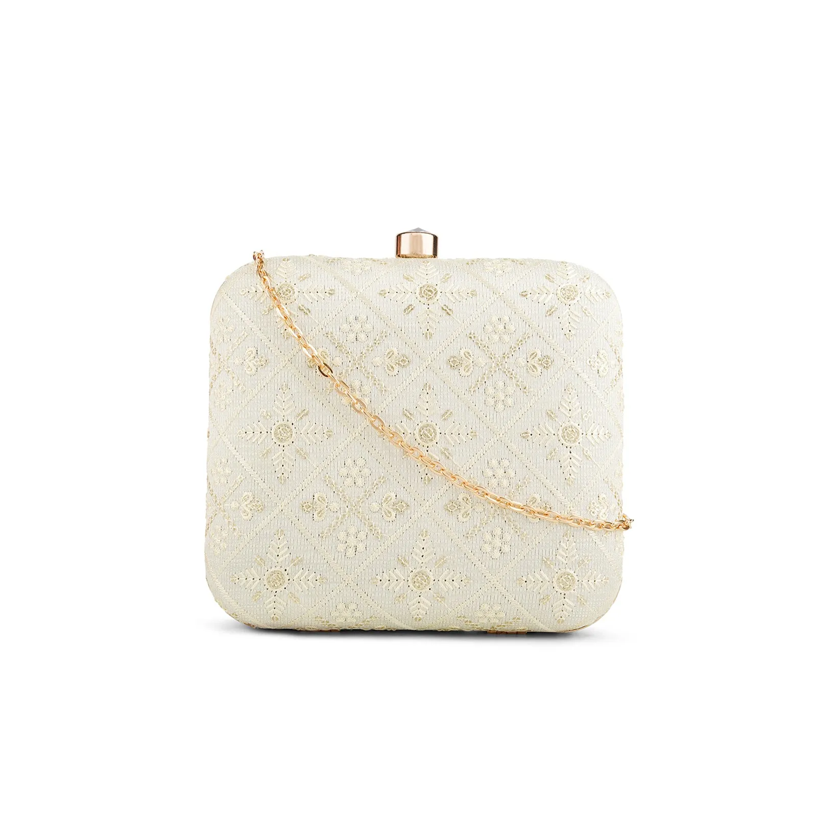 Teejh Monali Embroidered Clutch