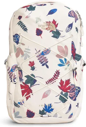THE NORTH FACE Women's Jester Everyday Laptop Backpack, Gardenia White Fall Wanderer Print/Gardenia White/Gravel, One Size