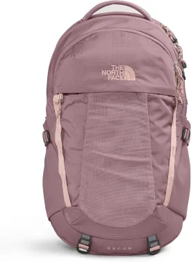 THE NORTH FACE Women's Recon Everyday Laptop Backpack, Fawn Grey/Pink Moss, One Size