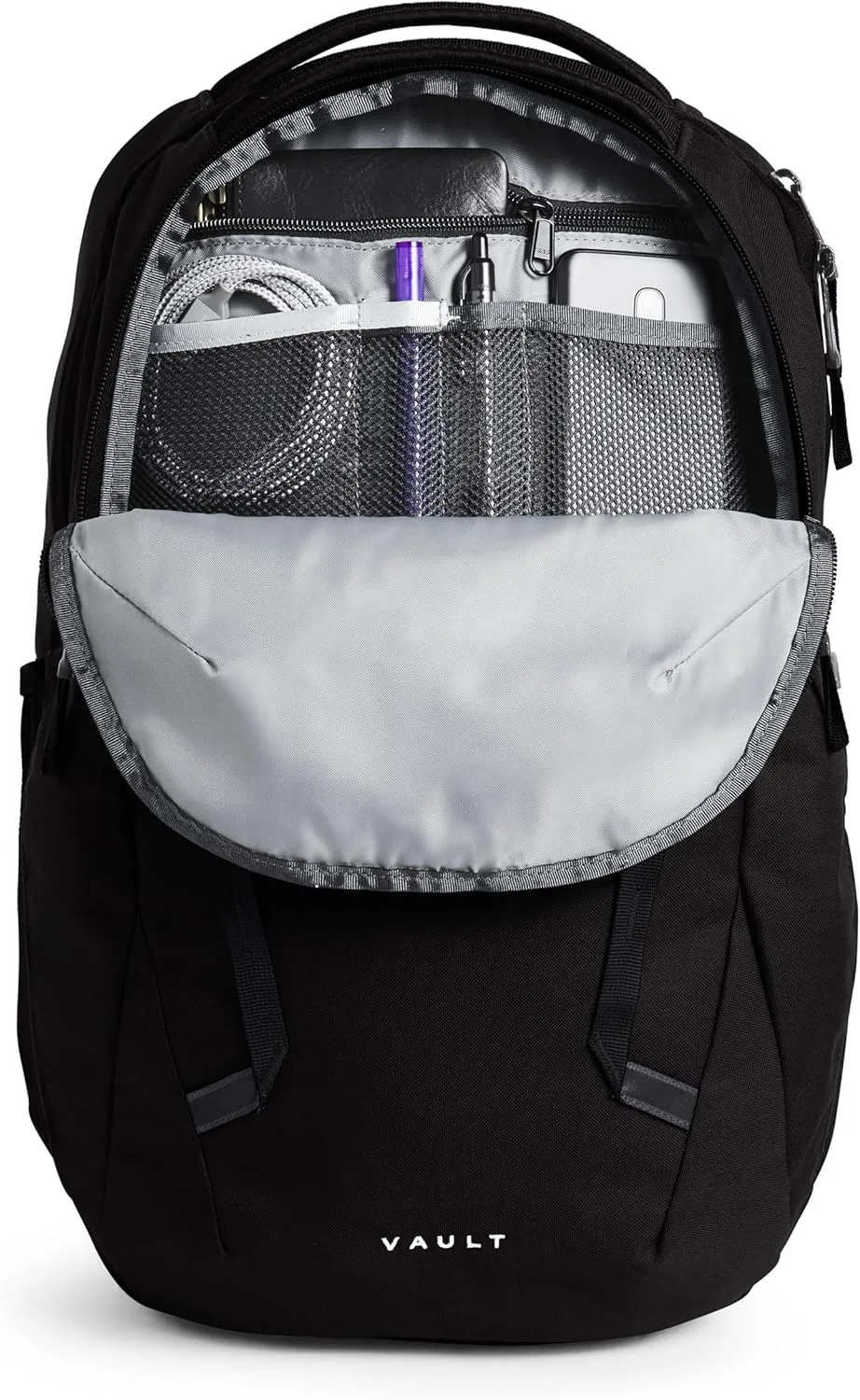 THE NORTH FACE Women's Vault Everyday Laptop Backpack - PFAS Free, TNF Black-NPF, One Size