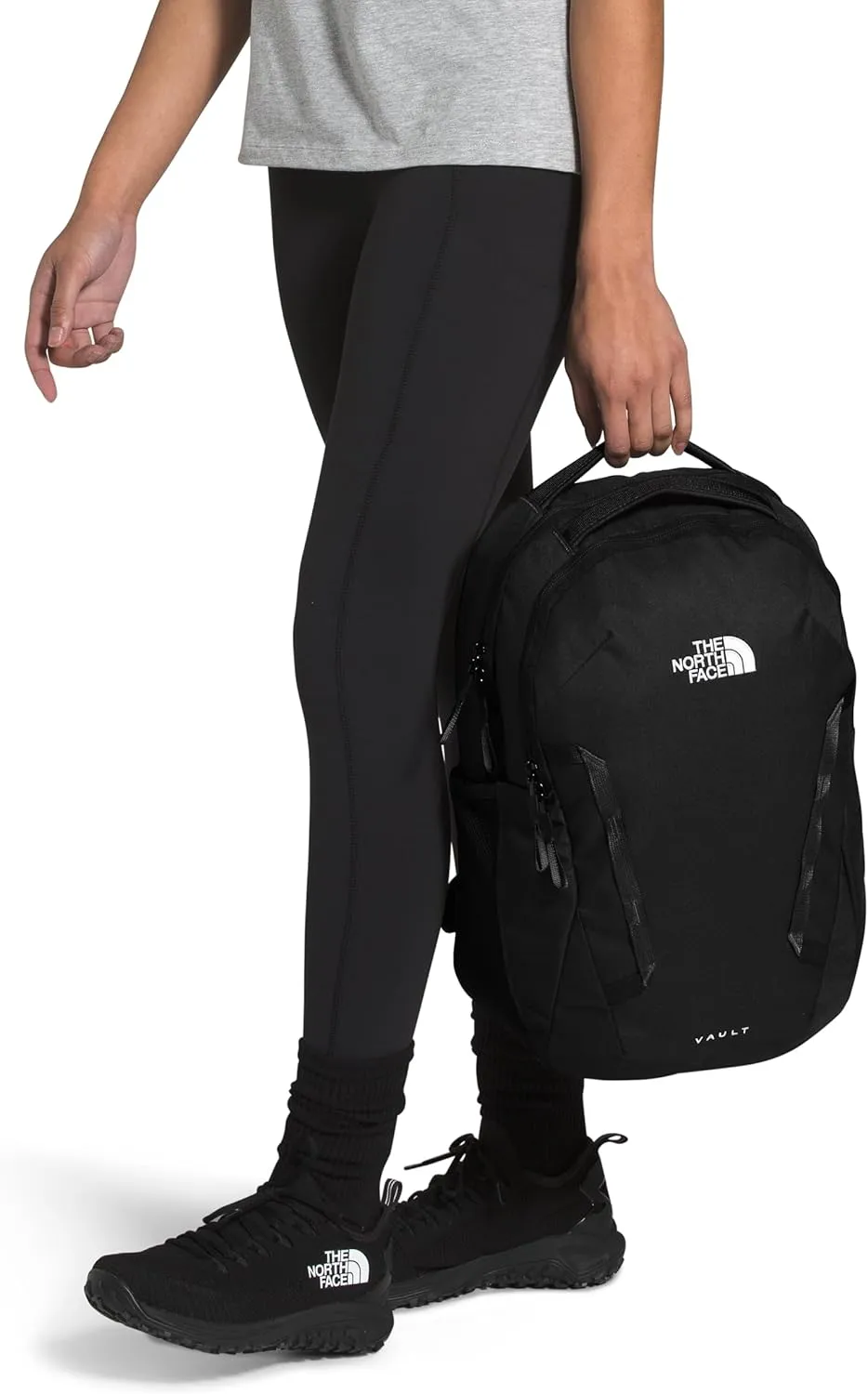 THE NORTH FACE Women's Vault Everyday Laptop Backpack - PFAS Free, TNF Black-NPF, One Size