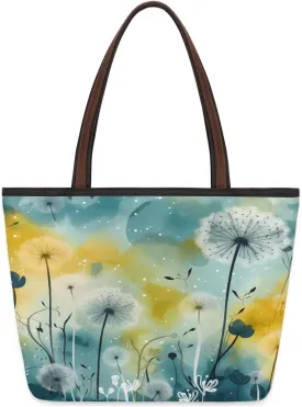 Tote Bag for Women with Zipper Large Capacity Top Handle Casual Shoulder Bag Handbag Reusable Shopping