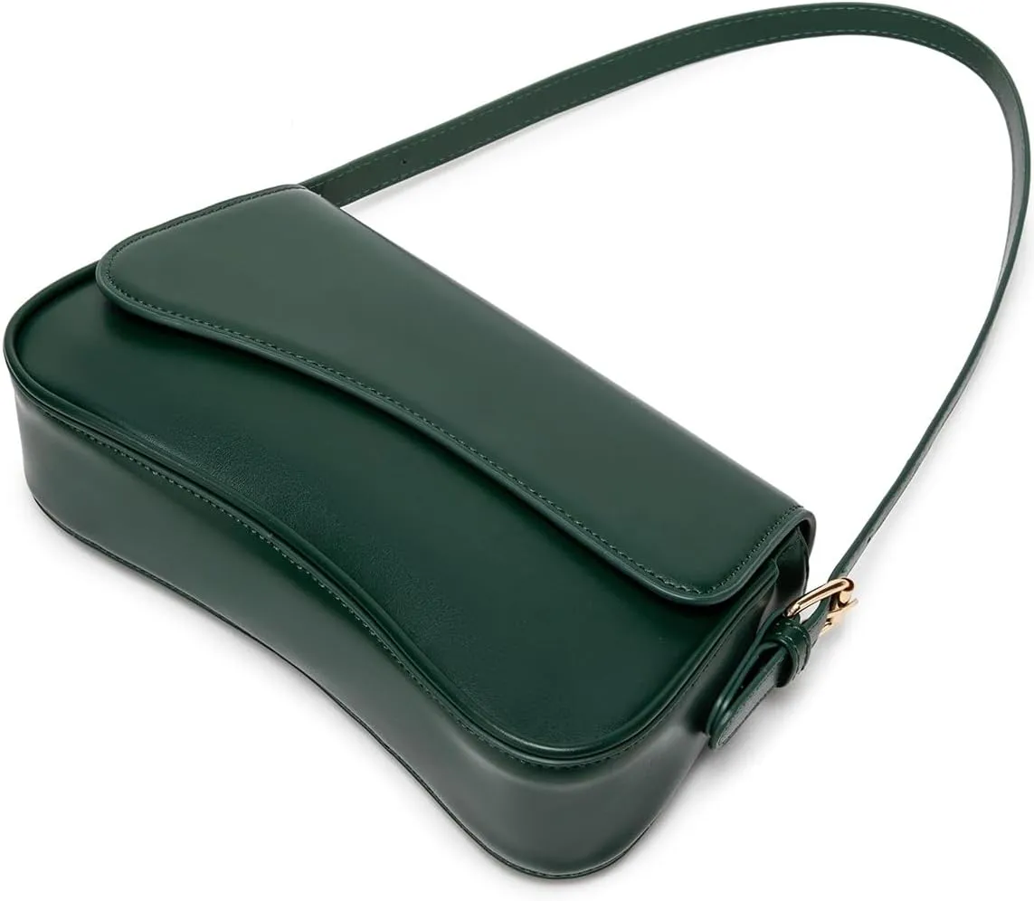 Underarm Shoulder Bag for Women Trendy Purse Vegan Leather Hobo Handbags Clutch Crossbody Bag