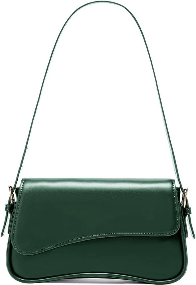 Underarm Shoulder Bag for Women Trendy Purse Vegan Leather Hobo Handbags Clutch Crossbody Bag