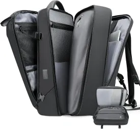 Vacuum Backpack,compression backpack for travel,50l Airback Backpack With Vacuum Seal,Business Back Pack,USB Charging Port bags Water Resistant Travel Backpack for Women & Men