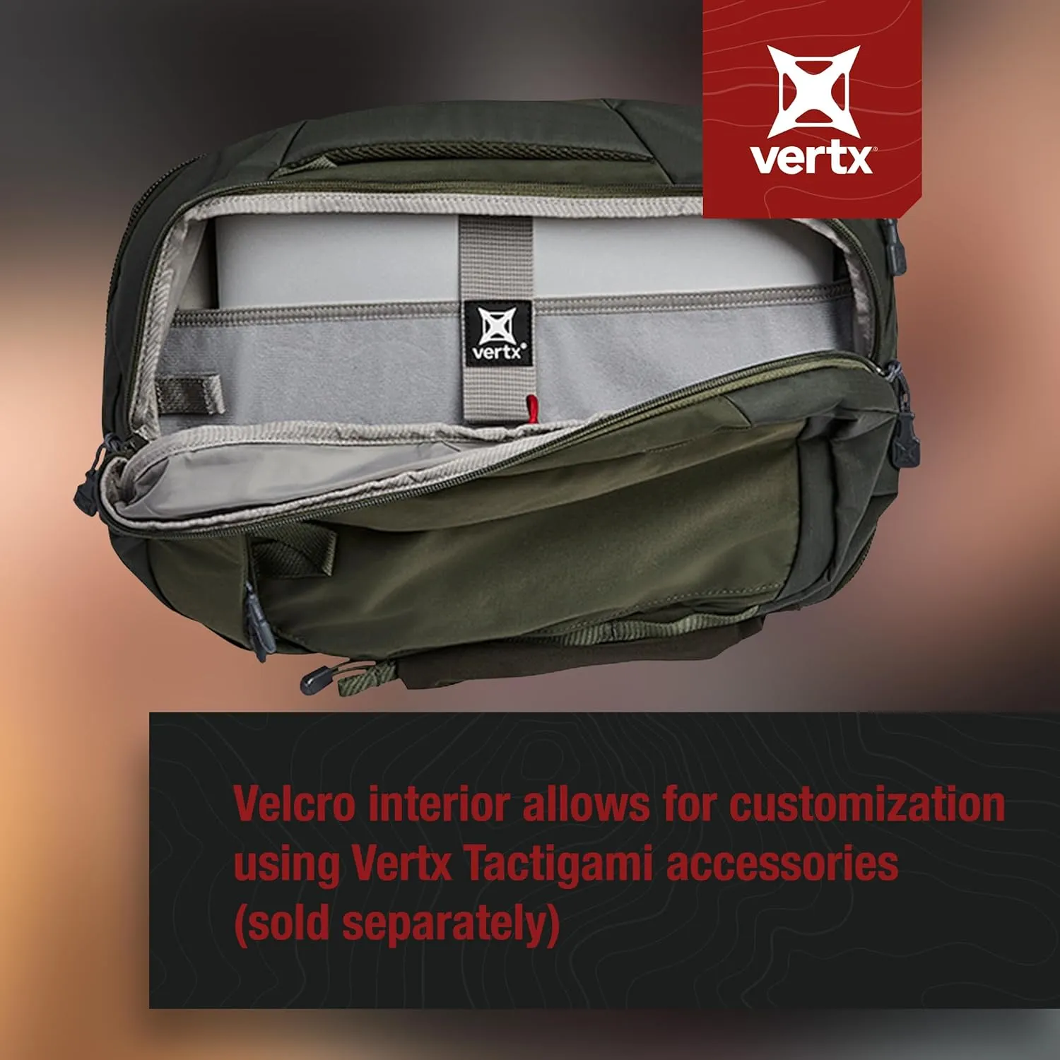 Vertx Transit EDC Tactical Sling 17L Backpack for Conceal Carry (CCW), Travel, Work, Tactical Gear, It's Black