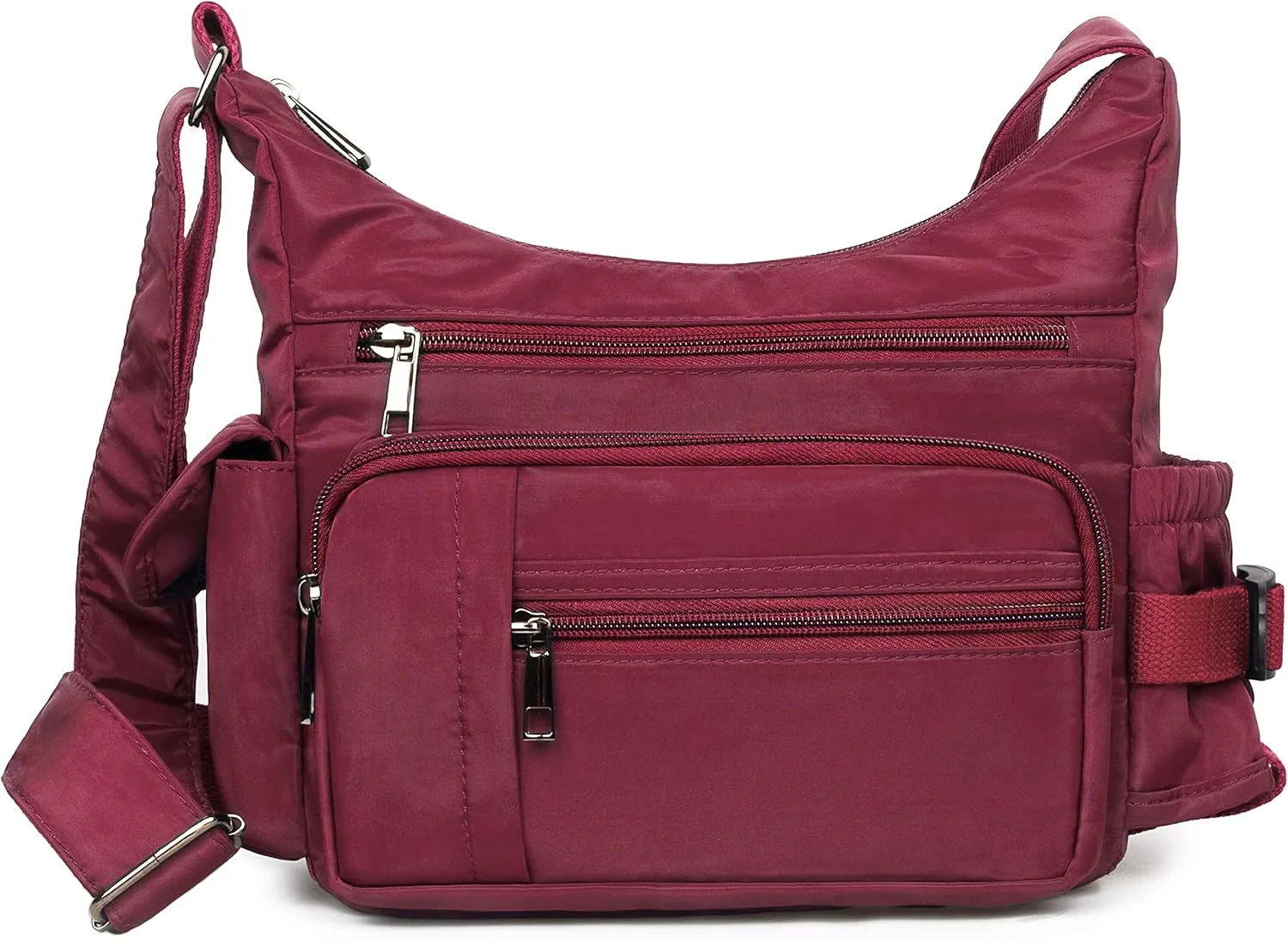 VOLGANIK ROCK RFID Anti Thief Crossbody Bag for Women Waterproof Shoulder Bag Messenger Bag Casual Nylon Purse Handbag