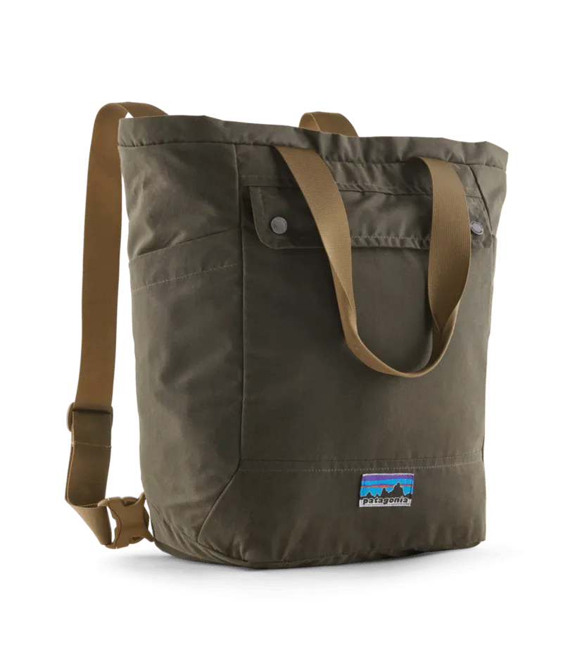 Waxed Canvas Tote Pack