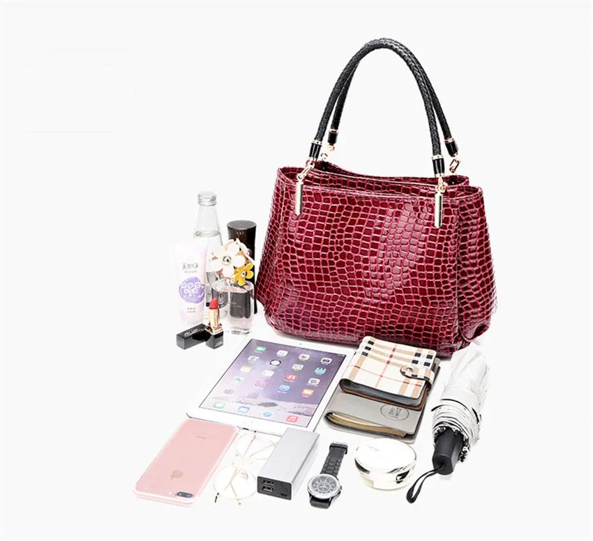 Womens Fashion Style Hand bags Designers Luxury Alligator Handbags Women Shoulder Bags