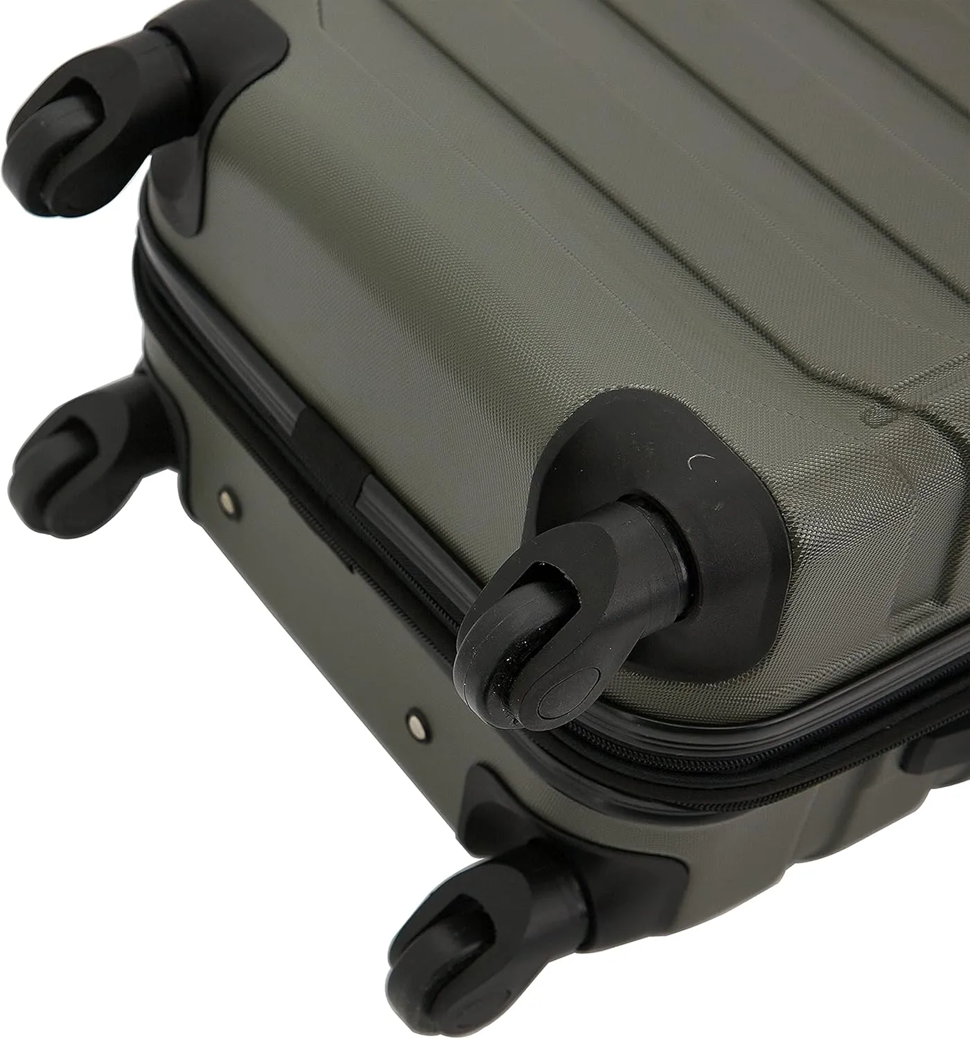 Wrangler Elysium Luggage & Packing Cubes, Green, 4 Piece Set