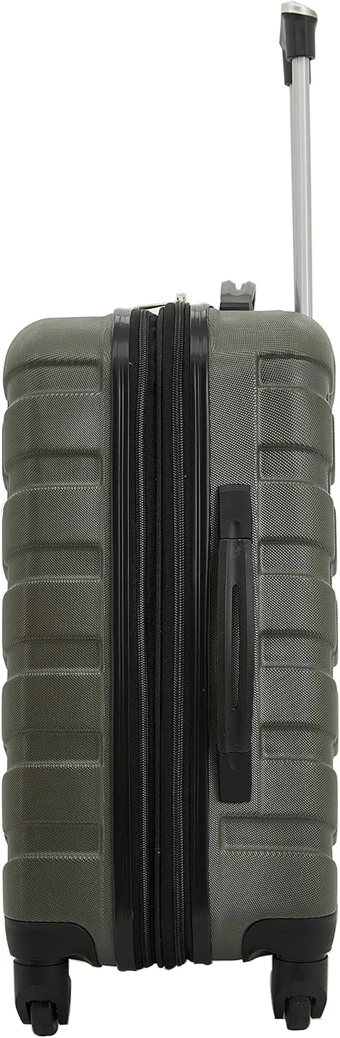 Wrangler Elysium Luggage & Packing Cubes, Green, 4 Piece Set