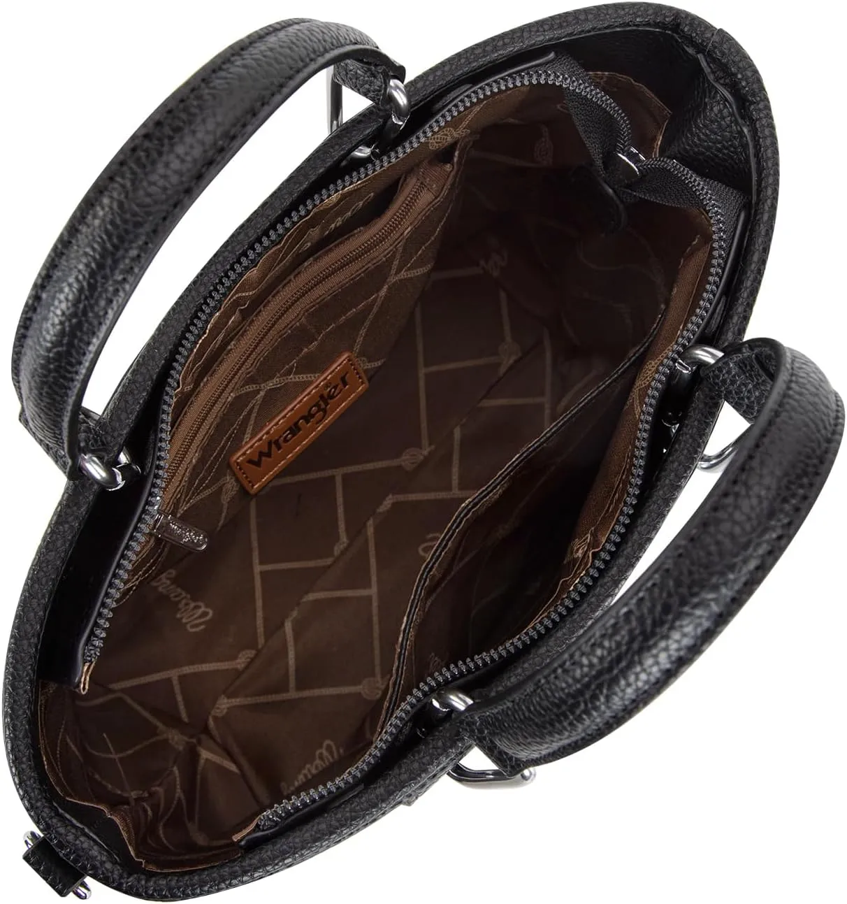 Wrangler Tote Bag for Women Casual Work Top-handle Handbag with Card Holder